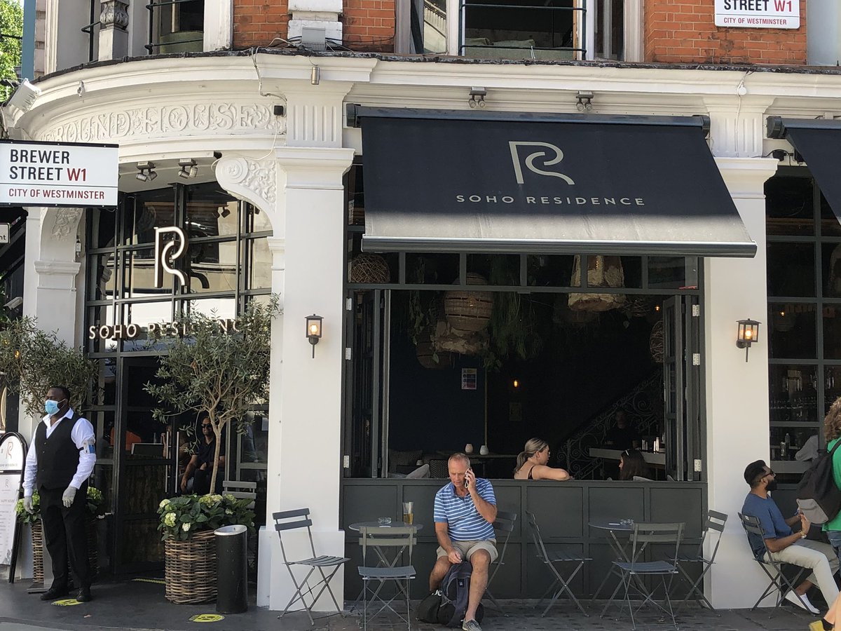 Our light and airy bar is open and ready to serve up the best Happy Hour cocktails in town! Go on, you deserve it!!! #happyhours #FridayFeeling #cocktailbar #heatwave #sohobars