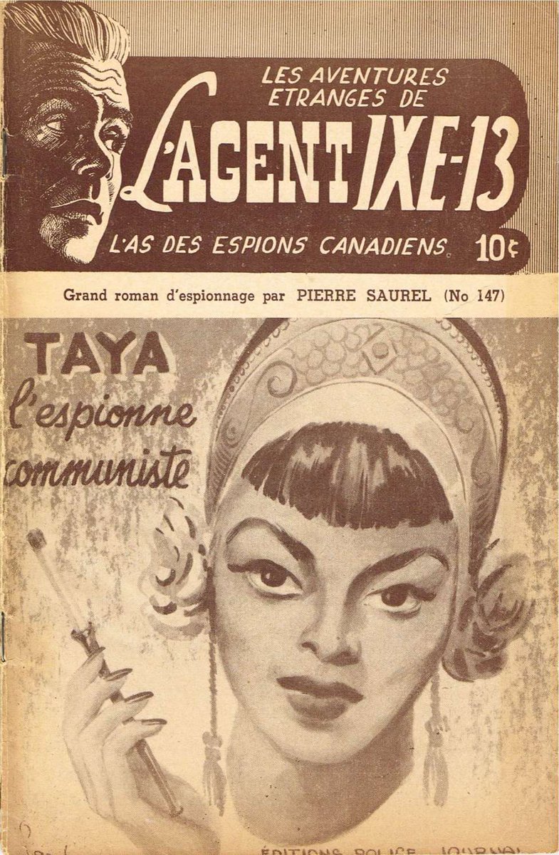 There’s also “Taya, Queen of the Chinese Communists,” who could have been a Dragon Lady stereotype but become at least two-dimensional, and who likes & admires & desires IXE-13, who reciprocates. Taya is what I’ve called a Loving Enemy, a type you don’t get much of any more. 15/