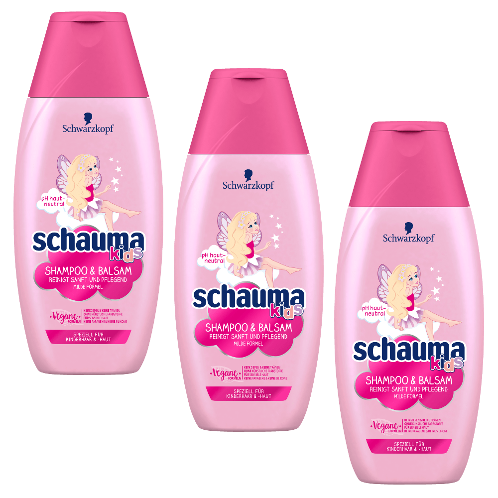 3x Schwarzkopf Schauma Kids Shampoo Balm 250ml 8 45 Fl Oz From Germany Ebay