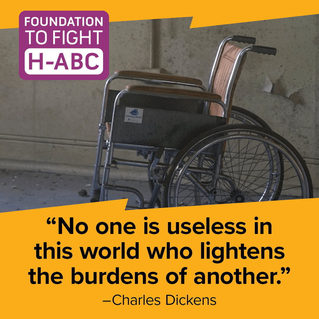 fighthabc's tweet photo. "No one is useless in this world who lightens the burdens of another." — Charles Dickens
The children affected by H-ABC, a rare leukodystrophy, did not choose this rare disease. Help lighten their burden. Help us find a cure.
#FindACure #RareDisease #ChangeTheWorld #FightHABC https://t.co/sB1UFnQkLf