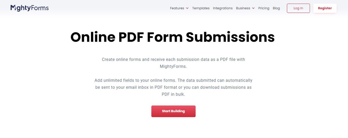 MightyForms's tweet image. Need a PDF form submitted online? Don&apos;t sweat it. MightyForms can automatically send you a PDF copy of every submission. Try it now: 

mfs.li/PDF-FORM-COPY-…

#formbuilder #pdfform #onlineform