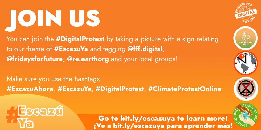 Remember to #DigitalProtest for #EscazúYa today!! We can’t wait to see all of your beautiful signs :)