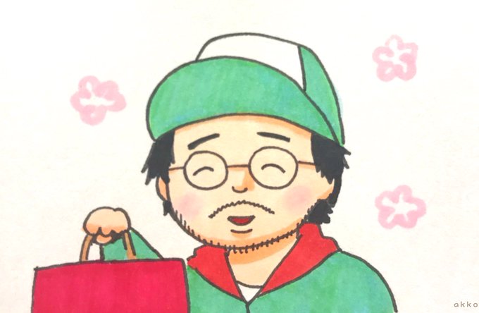 出前太郎さん(違う)
かわいい?

#MIU404 #井口理 
#MIU404イラスト企画 