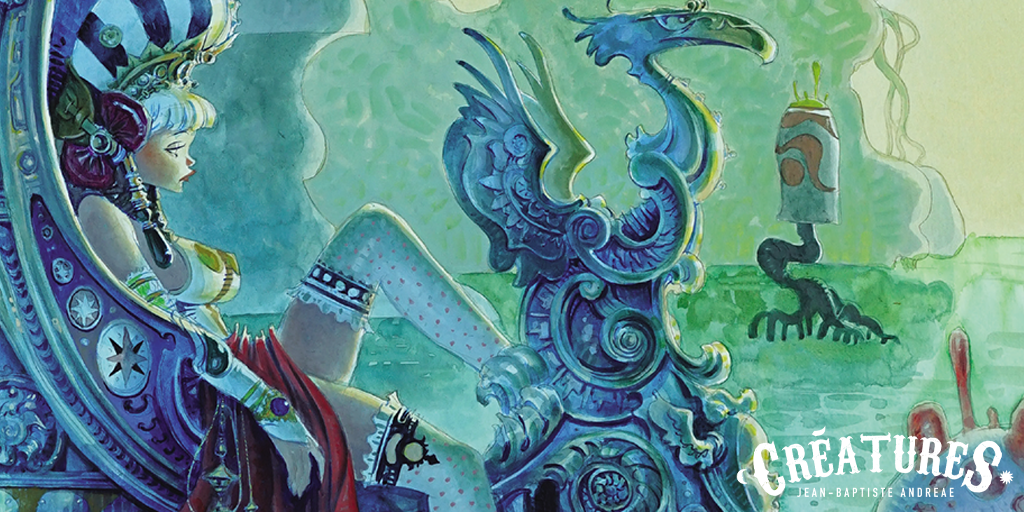 Akileos's tweet photo. Le problème quand il fait chaud, c'est qu'on n'est pas forcément motivé pour lire... Avec "Créatures", le artbook de Jean-Baptiste Andreae, vous n'aurez pas moins chaud, mais aurez peu à lire😉
#artbook #pinup #andreae https://t.co/97TMX4KR2C