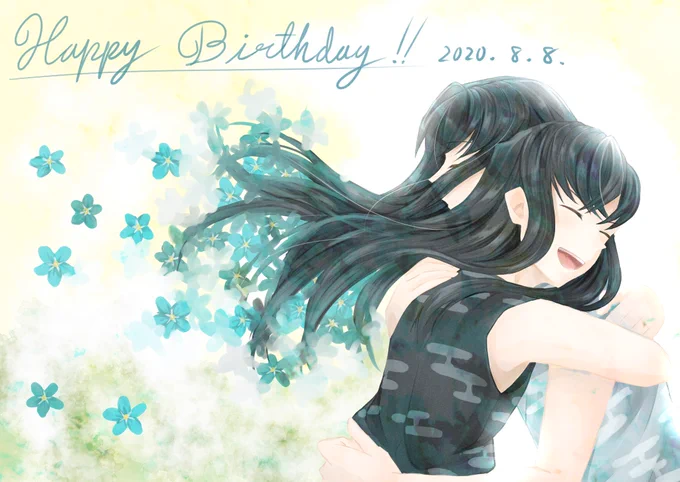 #時透ツインズ誕生祭2020
#時透無一郎生誕祭2020 
#時透無一郎誕生祭2020 
2人の幸せを祈って 