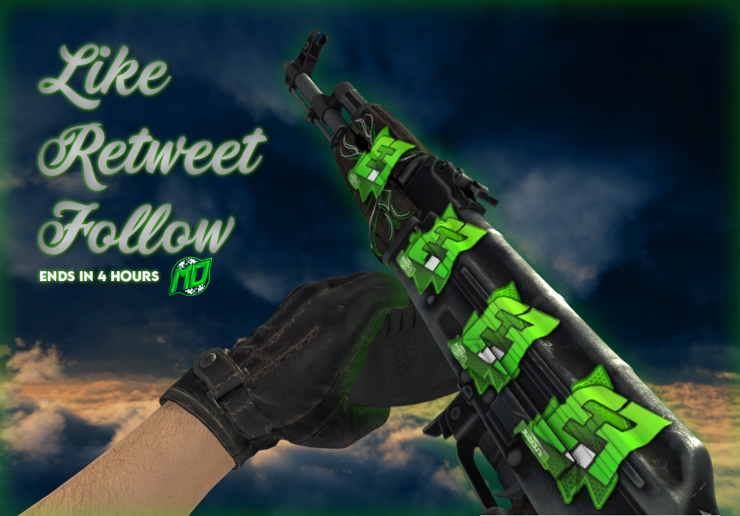 MDJayW's tweet photo. AK-47 | Emerald Pinstripe #giveaway!

✅Follow me @MDJayW 
✅Rt+Like
✅Tag 2 friends

⏳4 Hours https://t.co/mJR0vvWRpx