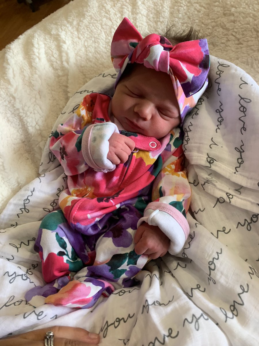 mxgrady80's tweet image. Officially became a girl dad yesterday especially to @KellyGarrett75 delight. Bet her 4 older brothers take good care of her