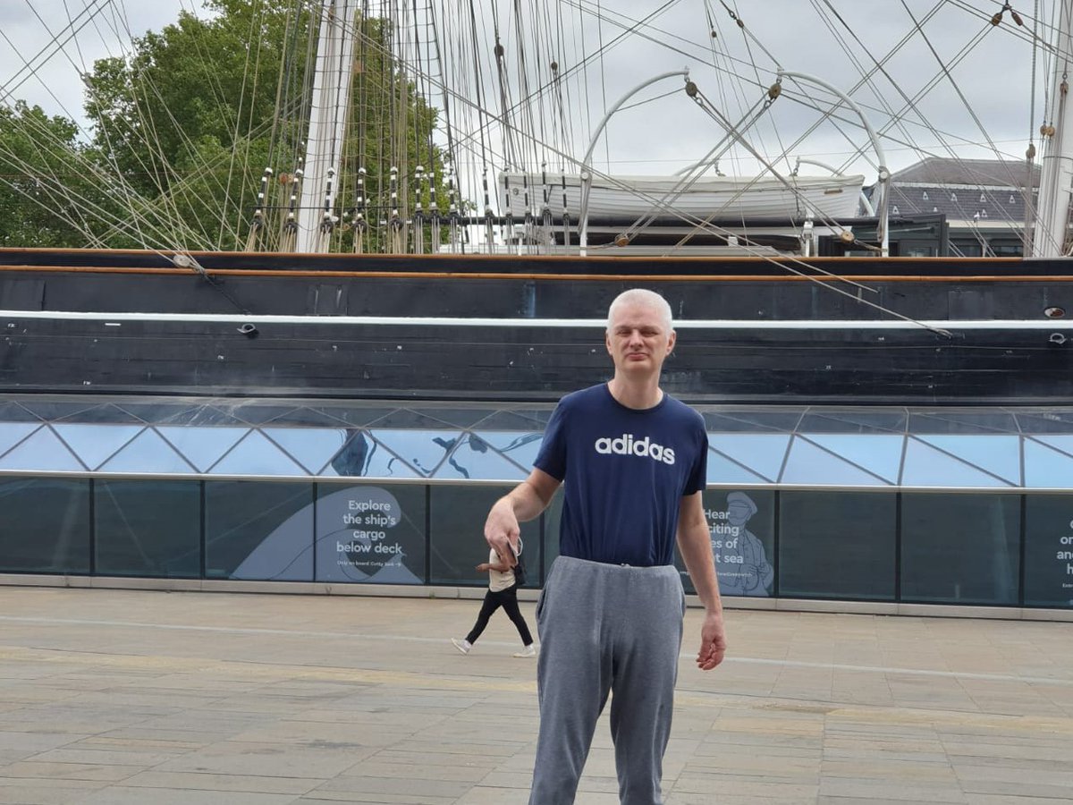 Last week Simon wanted to go on the DLR for the first time since lockdown. He likes it because it reminds him of his dad, who used to work for public transport. We supported him to travel on it safely to the Cutty Sark at Greenwich and back.
#PersonCentredSupport #Gr8Support