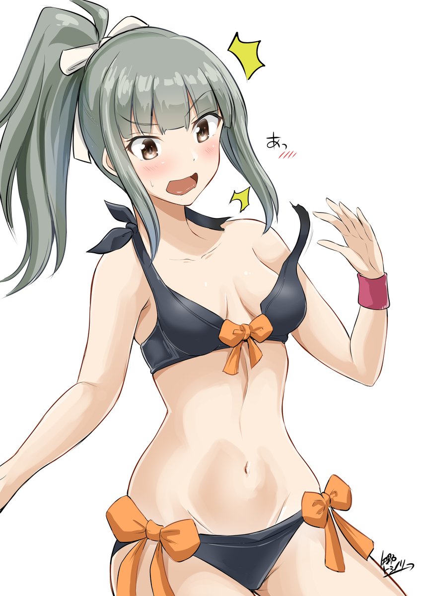 夕張(艦これ) 「夕張改二水着っ 」|矢野トシノリのイラスト