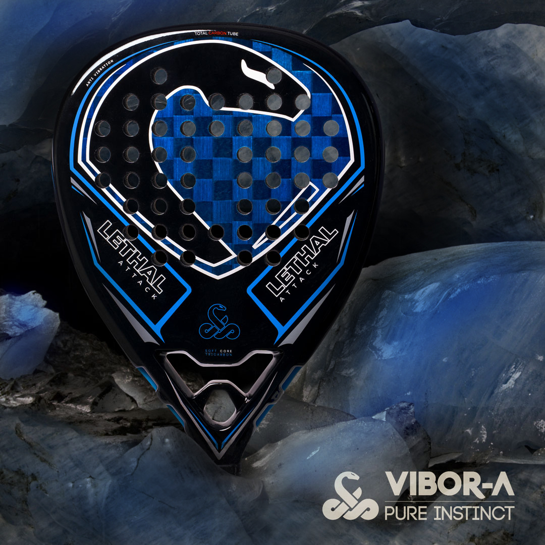 viborapadel's tweet photo. LETHAL ATTACK, pura ofensiva, pura potencia 🐍🧊
Desata toda tu potencia en la pista con la nueva Lethal Attack: Tubular 100% Carbono 6k, Caras de carbono 24k, Refuerzo de Aramida anti-vibración, Gran punto dulce, Goma Eva Black Soft y Balance Medio-Alto #Viborapadel #PureVibora https://t.co/033vmfyTZd