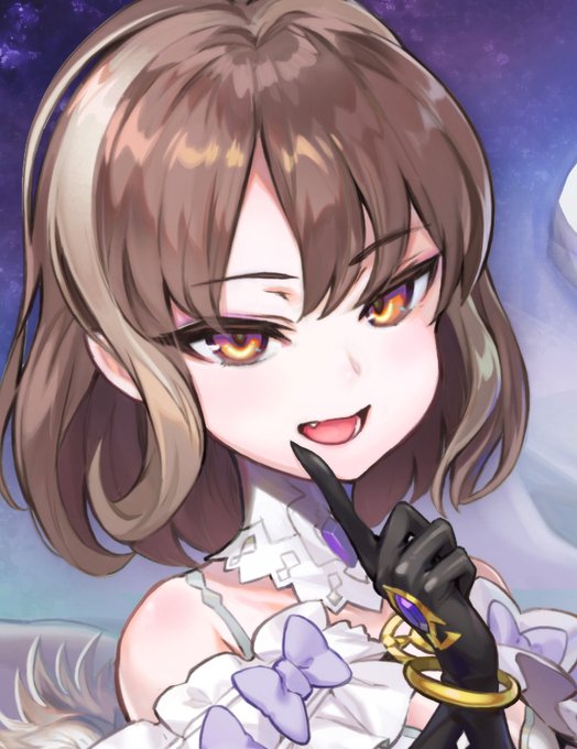 嵐堂平次さん@ohosk5 からのご依頼 
小説家になろうで連載中『彼は迷宮の案内人』https://t.co/0wZzOPU7aJからヒロインのクラティアさんをキャラデさせて頂きました。 