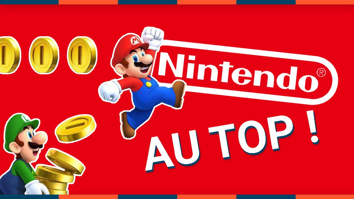 Avec la Switch et ses jeux phares, Nintendo se trouve dans une EXCELLENTE santé financière !
Que peut-on prévoir pour le futur du géant japonais ? https://t.co/EeZwmEJ3Bh