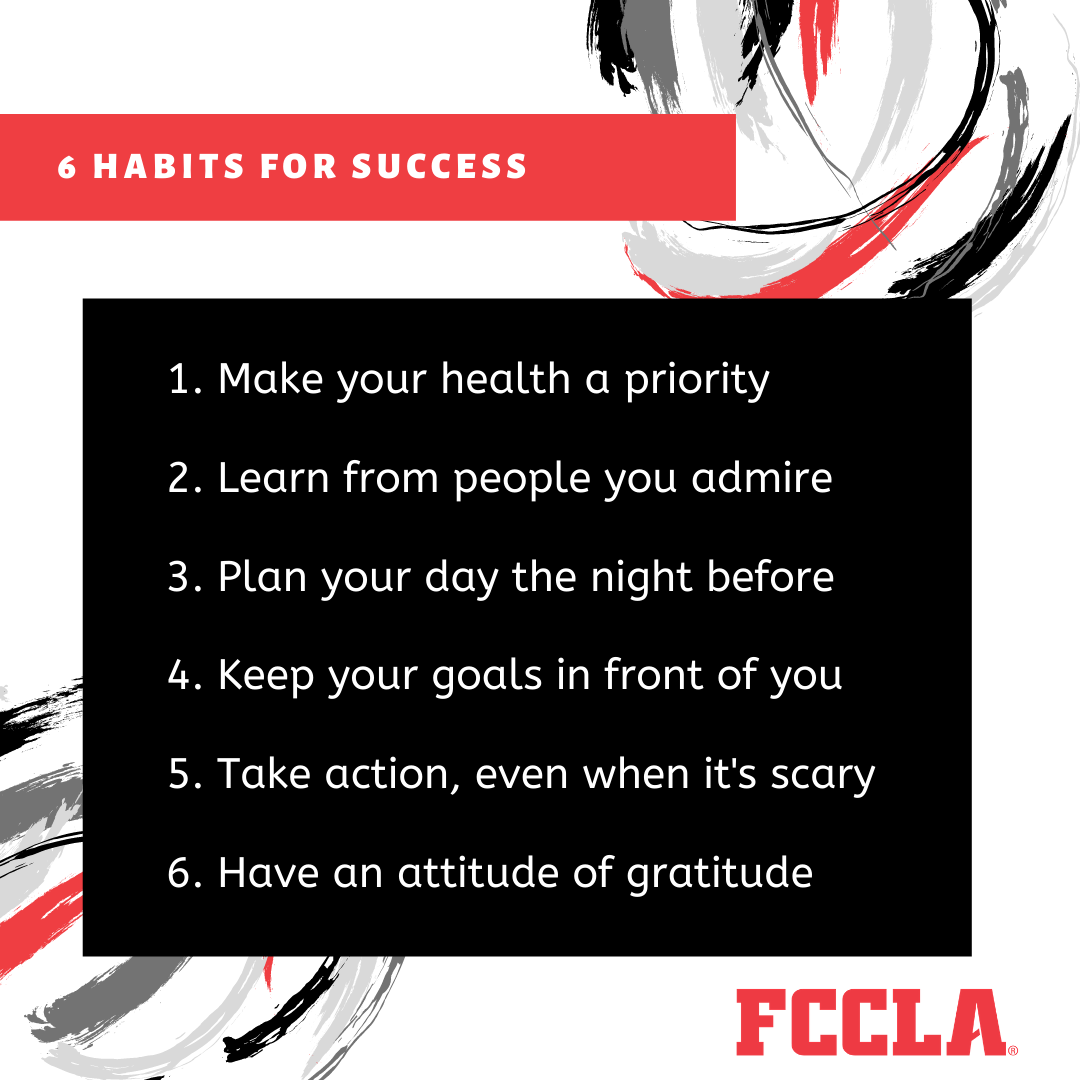 NationalFCCLA's tweet photo. FCCLA wants to make sure you are as successful as you can be this year as you go Beyond Measure!

#fccla #fcs #beyondmeasure #cte https://t.co/IB8wvvzjU2