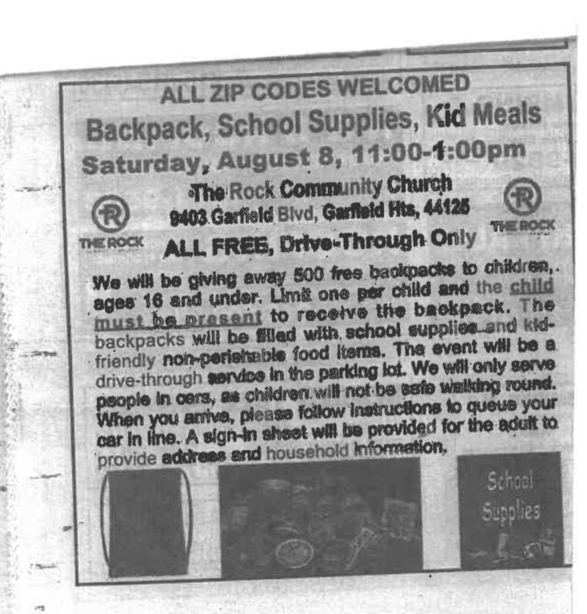 Smartys_us_cle's tweet photo. Back Pack &amp; School Supplies on Saturday https://t.co/MBlFw15irt