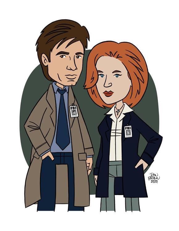 Happy 60th Birthday to David Duchovny and 51st Birthday to Gillian Anderson (on 8/9)! The truth is out there! 