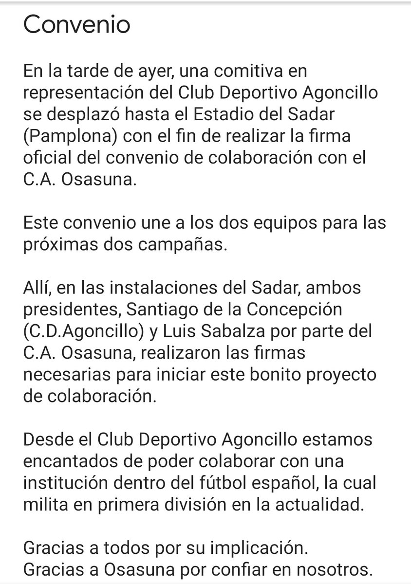 Oficial: Muy importante. Lectura obligatoria⬇️⬇️👀👀 <a href="/CAOsasuna/">CAOsasuna</a>