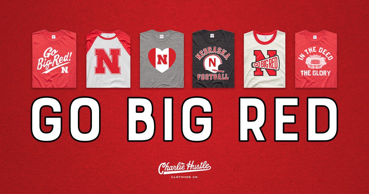 CharlieHustleCo's tweet photo. GO BIG RED! We’ve added the University of Nebraska to our Collegiate Collection. Cheer on the Cornhuskers in these new designs and styles! [LINK🌽BIO] #GBR #Nebraska #CollegiateCollection #VintageMadeFresh 

SHOP—> https://t.co/RnafrLIqVR https://t.co/wdzrCFRM6b