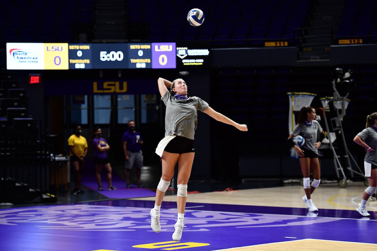 LSU Volleyball tweet media