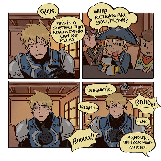 happy anniversary tales of vesperia... gonna take this opportunity to collect all my flynn dunking comics into one post 