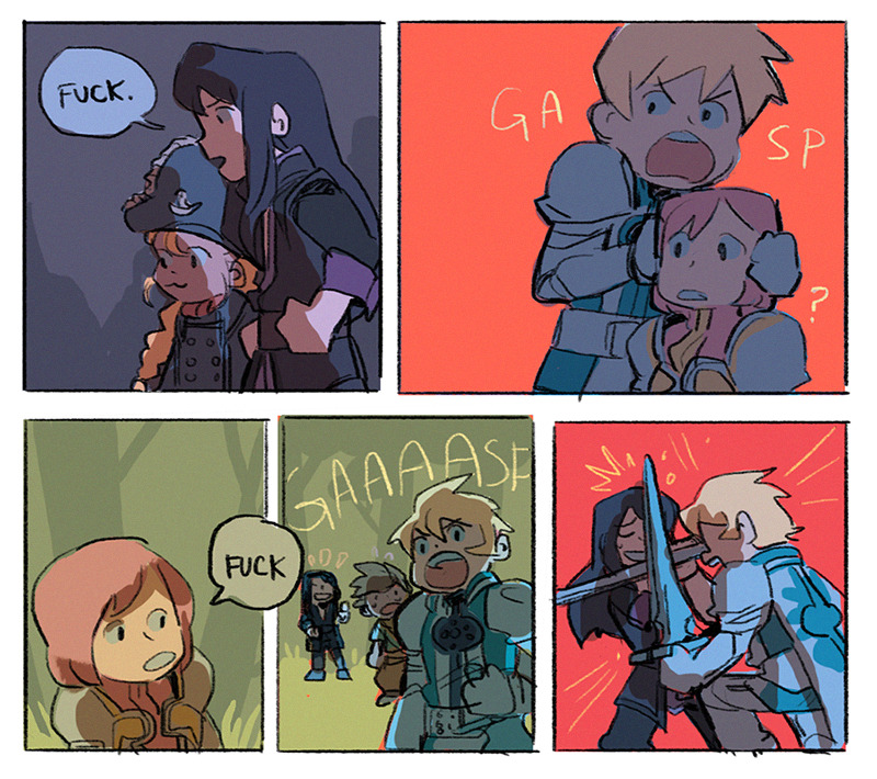 happy anniversary tales of vesperia... gonna take this opportunity to collect all my flynn dunking comics into one post 