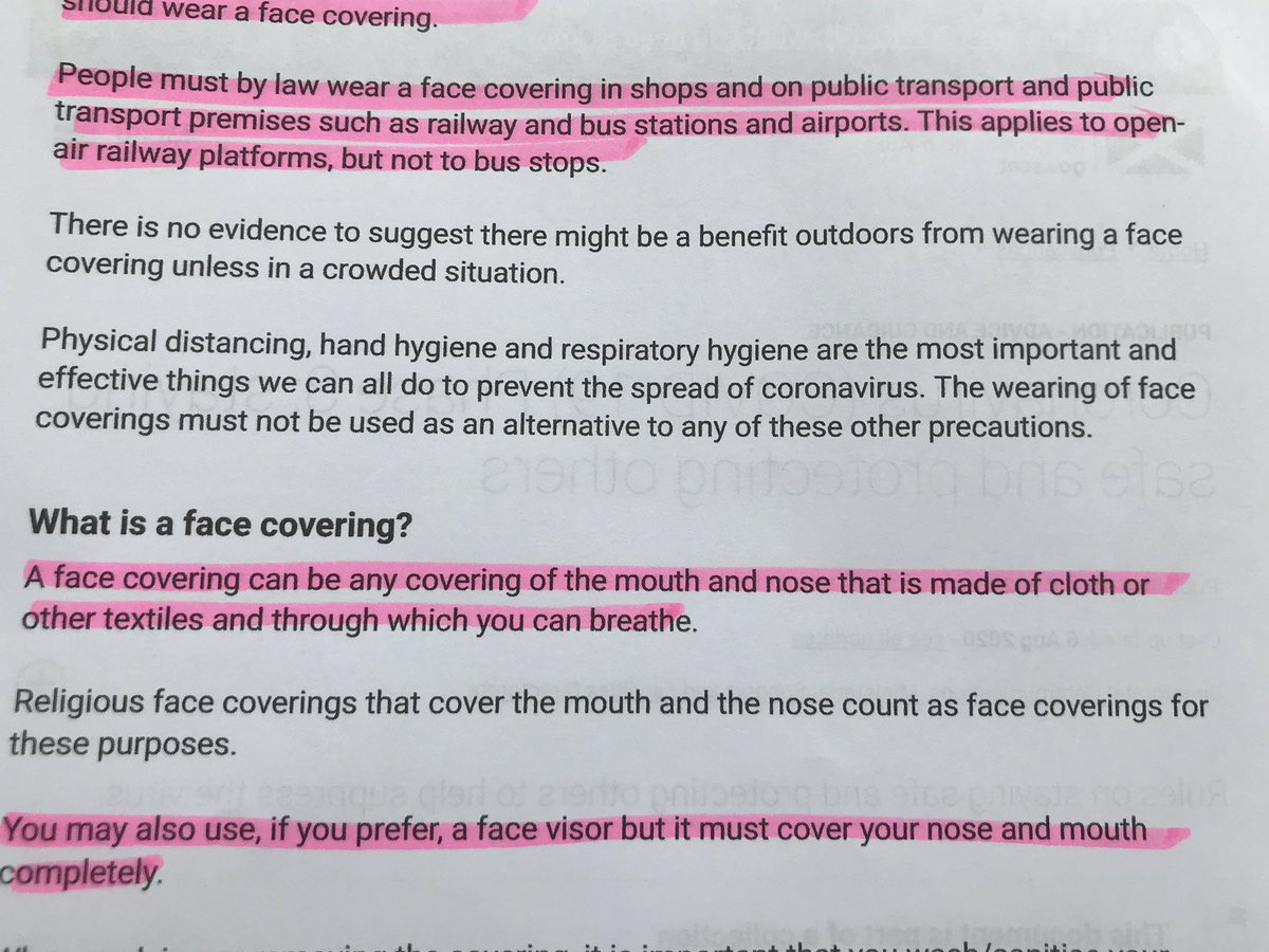 I think the evidence speaks for itself but just to make it clear: as of next week, a secondary teacher and 30 teenagers can spend 15 minutes together in close proximity in a classroom. After that, only the teacher will have to wear a mask for the remaining 45+ mins. 5/6