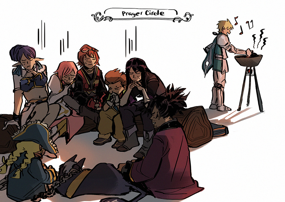 happy anniversary tales of vesperia... gonna take this opportunity to collect all my flynn dunking comics into one post 