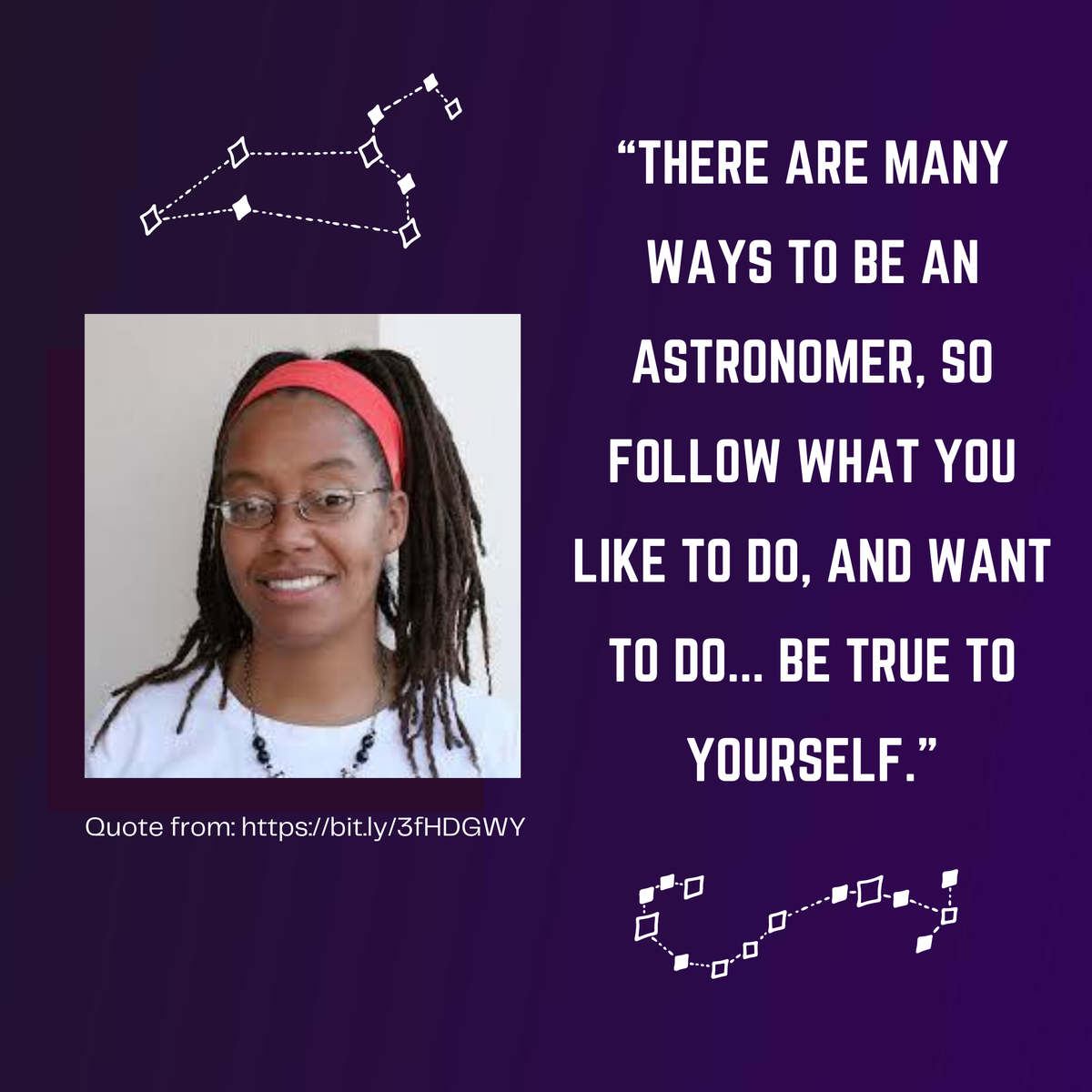 BlueMarbleSpace's tweet photo. Today we are highlighting Dr. Dara Norman! Beyond just her research on Active Galactic Nuclei, Norman is an advocate for diversity, equity, and inclusion (DEI) within astronomy. She believes that with advisory access and data access, DEI will be enforced. 👩🏾‍🚀🔭 #BlackinAstro https://t.co/Sm6JfbF5JO