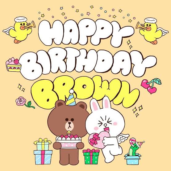 mapio_nnn's tweet photo. ブラウンハッピーバースデー💓
#linebrown #HappyBirthday #BROWN #ブラウン #誕生日 https://t.co/HTqAuI9e51