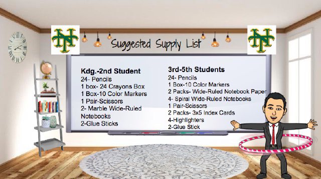 Suggested School Supply List. #knownova #firstdayready #taxfreeweekend