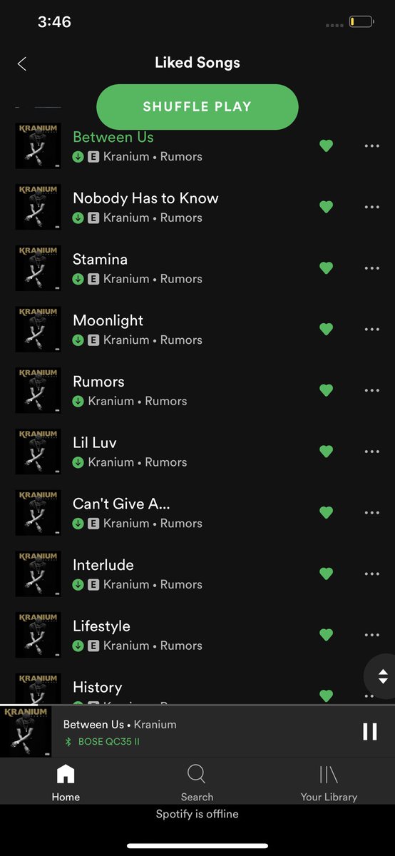 Still listening to this album ✨<a href="/therealkranium/">Kranium</a>