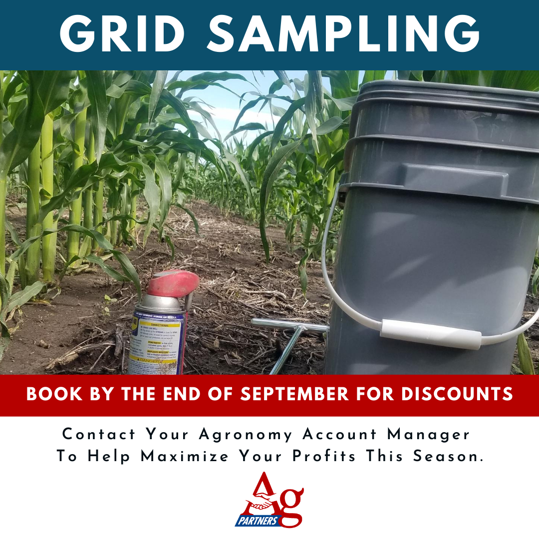 AgPartnersCoop's tweet photo. Know what nutrients are needed and where with our grid sampling technology.
#boostingbushels #AgCESS #gridsampling #soilnutrients #soilhealth https://t.co/YWdECahsg1