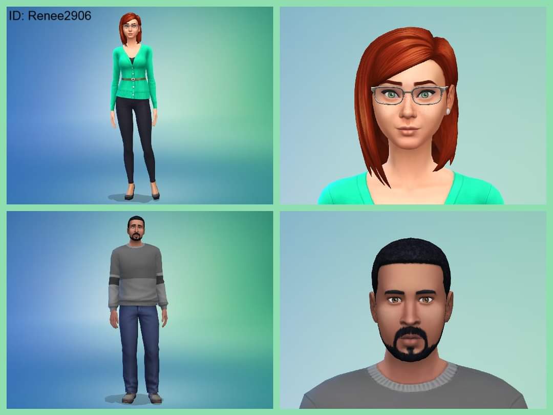 JustASimmer2906's tweet photo. I gave a couple of pre-made sims 4 families a makeover. I only used the DLC of the worlds they came in. 
I've tried to stay true to their original style, body and features. 

The first makeovers I've done are
The goth family
The vatore family
The N'gata family
The pancake family https://t.co/TDjHoJk4HU