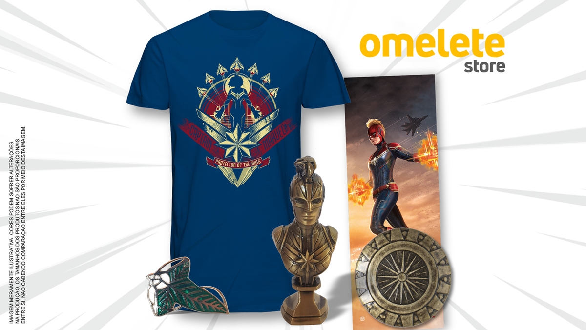 omelete's tweet photo. Escudo da Mulher-Maravilha, busto da Capitã Marvel e diversos outros itens incrívies! @storeomelete disponibiliza edições já lançadas da #OBox, para geeks completarem suas coleções. Confira: https://t.co/BEN3JkQ7KQ https://t.co/8TkbHovhbN
