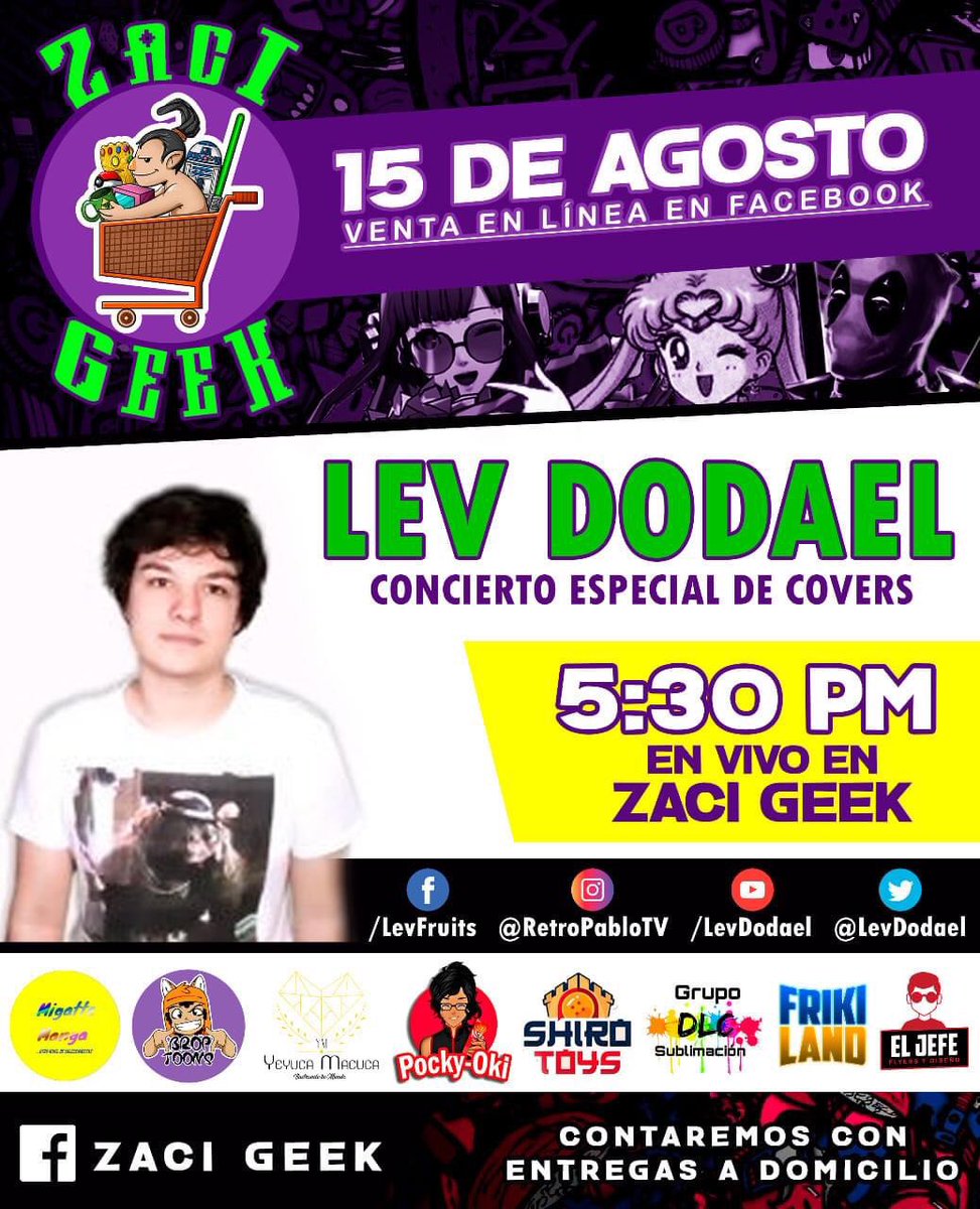 Me invitaron a este evento, espero verlos por allí.(: ¿Qué canciones debería tocar?