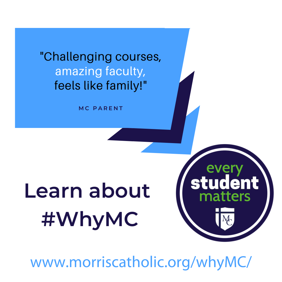 MCHSCrusader's tweet photo. MC truly aims to guide our students towards success. #WhyMC #morriscatholic https://t.co/hPd1TrE412