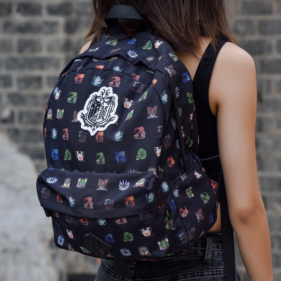 monster hunter world backpack