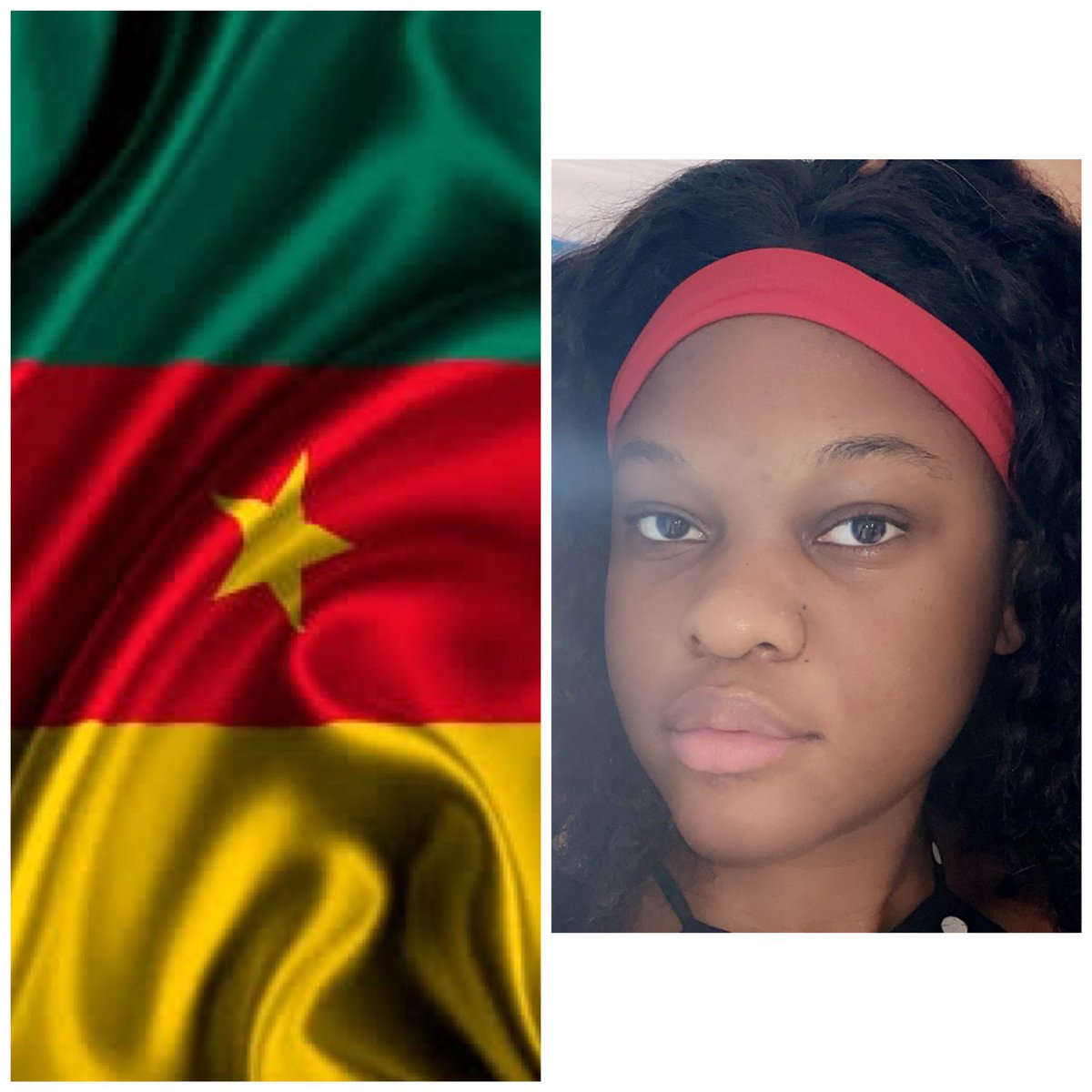 OfficielIndira's tweet photo. The flag                                The face https://t.co/fOWNcWp5iy