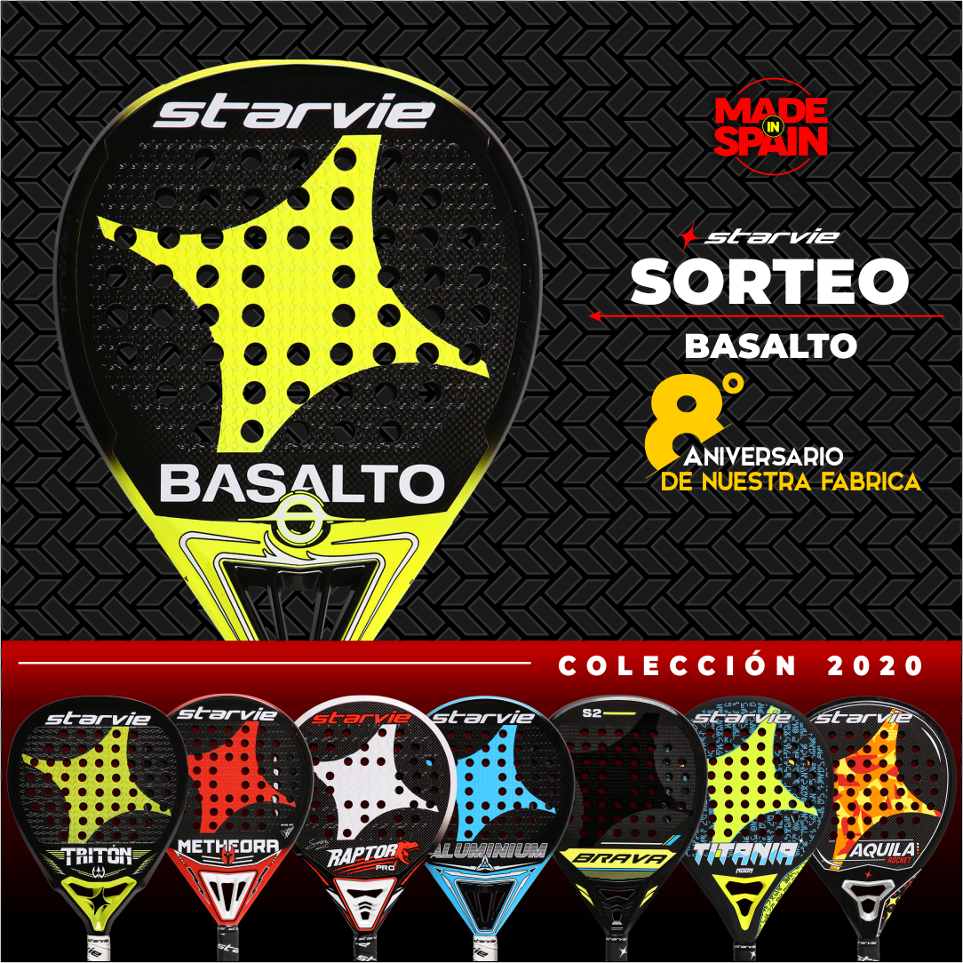 starviepadel's tweet photo. 🎁¡ÚLTIMA SORPRESA!🙌 SORTEO del palón Basalto Gravity💫 Solo tienes que👇🏻:
1. Seguir a @starviepadel y @Cokinietoo 
2. Mencionar a 3 amigos
3. Hacer RT
¡Mucha suerte!🤞🏻
*Sólo envíos en Península
Fin sorteo: 13/08
Bases legales: https://t.co/DdGNgeYtL8 https://t.co/t1cxEVkNbc