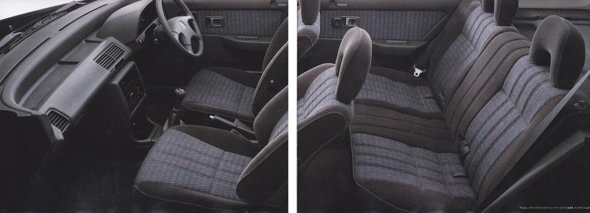 Honda History M J 歴代ホンダ車 1980年代 シビック 5door Rti Limited Edition 90 1990年6月 セミホイールキャップ オートエアコン 4スピーカー等が装備された特別仕様車 リミテッドエディション 販売 水冷直列4気筒sohcエンジン 排気量