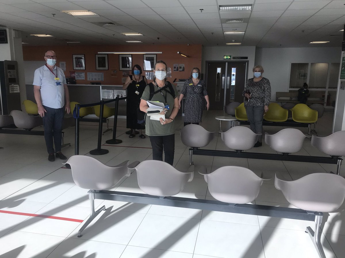 We have complete our first EFM 1st Friday of the month walkabout very productive good interaction with staff in the areas we visited thank you everyone <a href="/NHSBartsHealth/">Barts Health</a> @SercoHealth <a href="/SkanskaF/">SkanskaFM@RLH</a> <a href="/SkanskaUKplc/">Skanska UK</a>