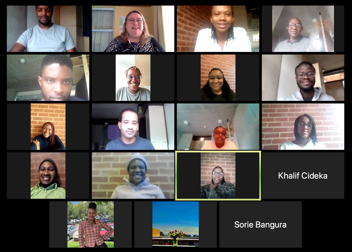 Excited to be facilitating a training session today for the LLM/MPhil Programme in Human Rights and Democratisation in Africa, made possible through the generous support of <a href="/EUinSA/">EU in SA</a>.