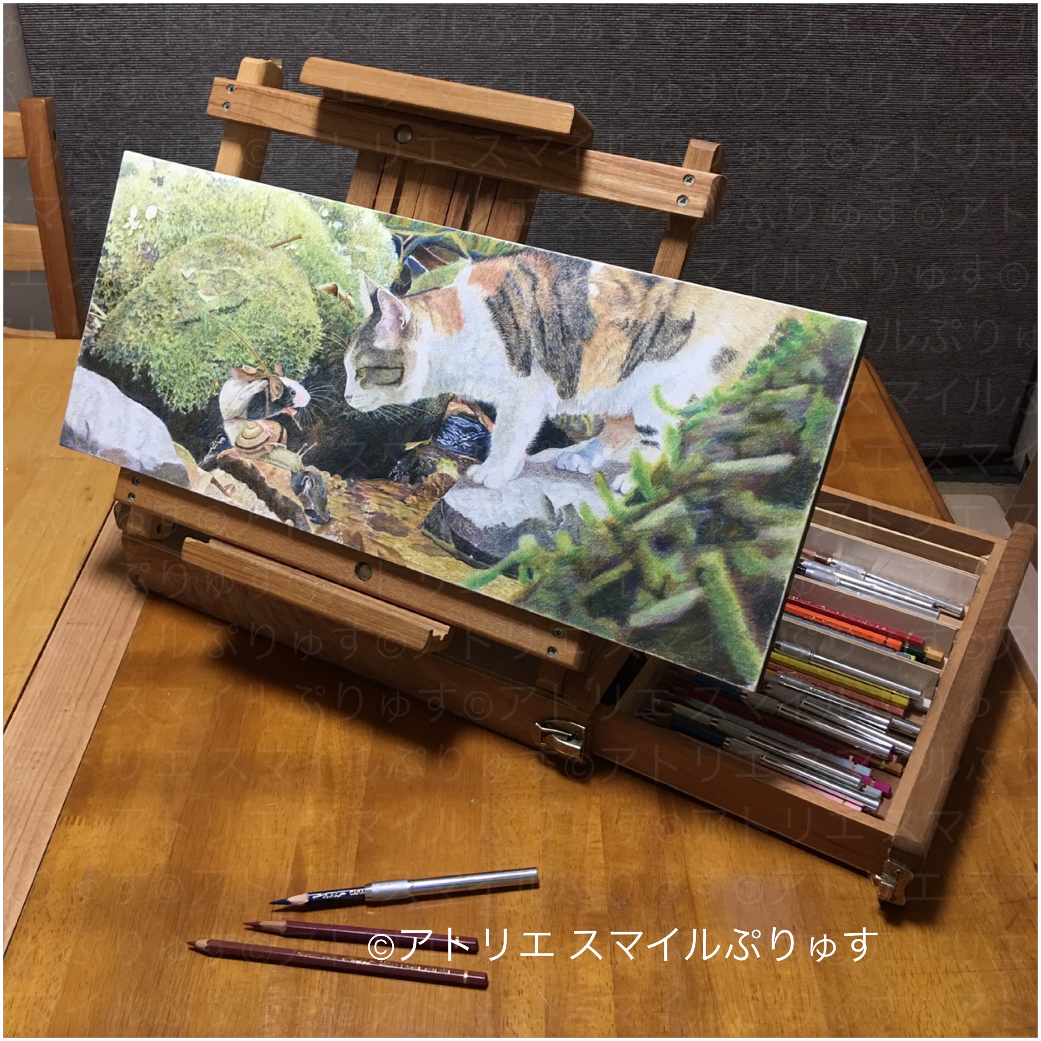 卓上イーゼル ジュリアンボックス　Plein Air Amazon.co.jp: Jullian Plein Air トラベルボックス テーブル