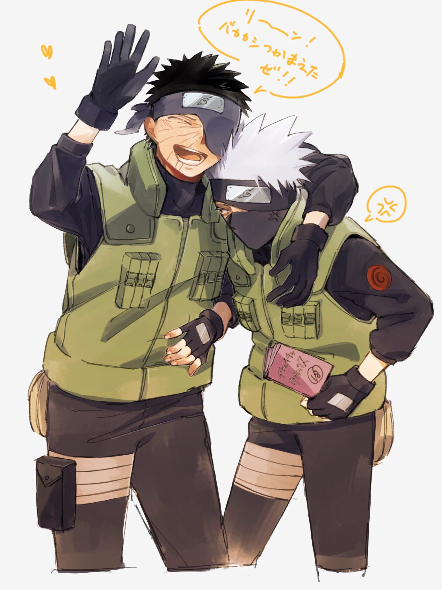 Kamo 上忍ifオビトとカカシ Naruto T Co Xrxsnam6m5 Twitter