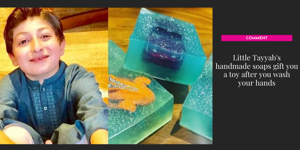 dawn_images's tweet photo. Soaptastic is the 11-year-old's home venture making anti-bacterial soaps with a twist to motivate kids to practice hygiene.
More: https://t.co/iytY3e1nr2
#Soaptastic #CoronavirusPandemic #WashYourHands https://t.co/ogiCAXlvPX