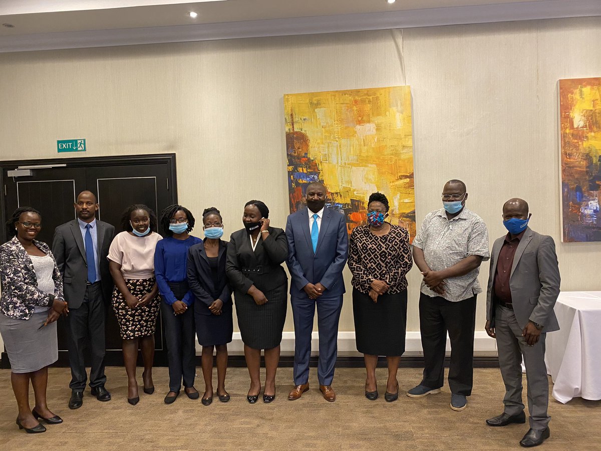 Uganetlaw's tweet photo. Grateful to the Honorable Principal Judge &amp; his team his Lordship Sekkana Musa, His Worship Deputy Registrar Samuel Emokor and Senior counsel Byamukama and Mukiibi. we made progress on the #HIVLaw bench book! @UNDP @UNDPUganda @GlobalFund @OSFHealth @TASOUganda @usmissionuganda https://t.co/Buqt9RSezs