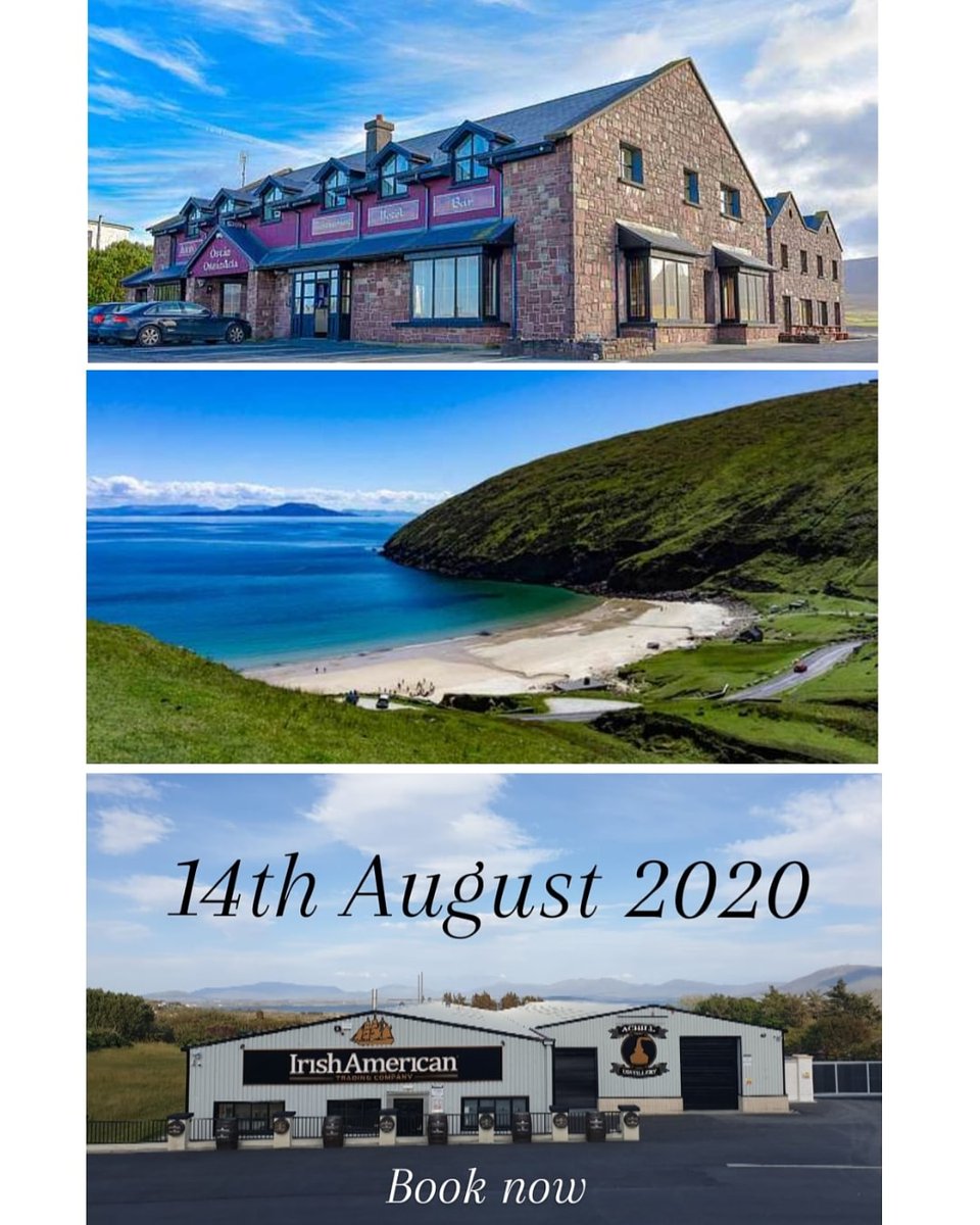 𝑪𝑶𝑴𝑷𝑬𝑻𝑰𝑻𝑰𝑶𝑵 𝑻𝑰𝑴𝑬 
𝑾𝒊𝒏 𝒂 𝒘𝒆𝒆𝒌𝒆𝒏𝒅 𝒇𝒐𝒓 𝒕𝒘𝒐 𝒐𝒏 𝑨𝒄𝒉𝒊𝒍𝒍 𝑰𝒔𝒍𝒂𝒏𝒅
Following the Launch of our Distillery Tours-Win 2 nights stay at Achill Island Hotel (28th&amp;29th Aug) &amp; a VIP tour of our Distillery for 2.

To 𝐄𝐍𝐓𝐄𝐑
Like, RT &amp; follow us