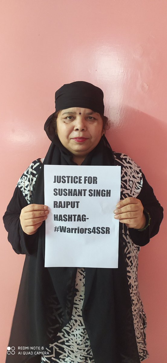 jugran_lata's tweet photo. #Warriors4SSR @ishkarnBHANDARI https://t.co/8qOBU0P4HS