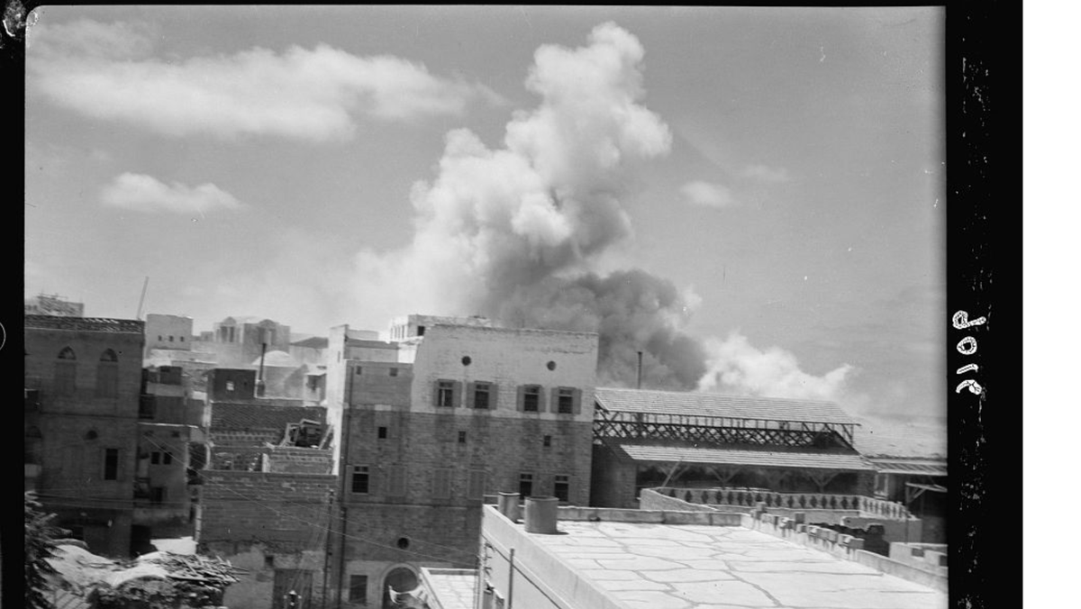 So, we see that tear gas was taboo. Even in this context where violence was normal and liberally used against Palestinians, tear gas was thought to be too extreme. I think that's largely because of the FWW, but i'd welcome your thoughts.