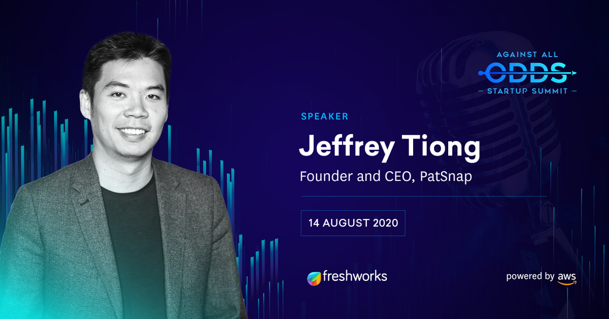 Patsnap's tweet photo. Join @jeftiong next Friday for the Against All Odds Startup Summit | APAC Edition hosted by @FreshworksInc where he'll be hosting a #roundtable talk on "Scaling Beyond Asia: Taking Your #SaaS Startup Global."

Register your seat today: https://t.co/c3Kz7VckhM https://t.co/tAfPnNTgTY