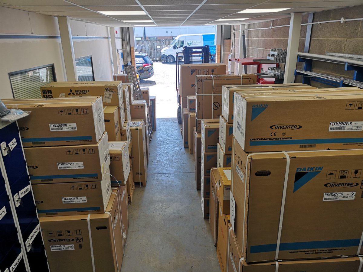 cad_air's tweet image. Downstairs is full ready for installations next week. 

Call us on 01252372605 or check us out at cadairltd.co.uk to get a free quotation for #airconditioning in your #homeinstallation #officeinstallation #homeofficeinstallation
#hottestdayoftheyear #UKHeatwave